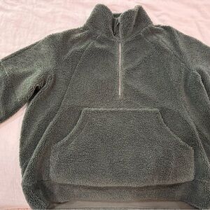 Lululemon Scuba oversized fleece with funnel -neck
